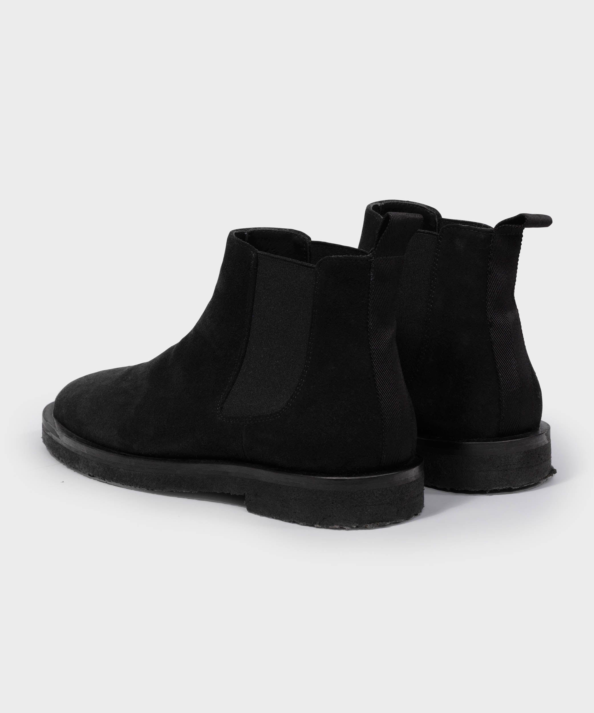 CB 01 Rugged Suede All Black