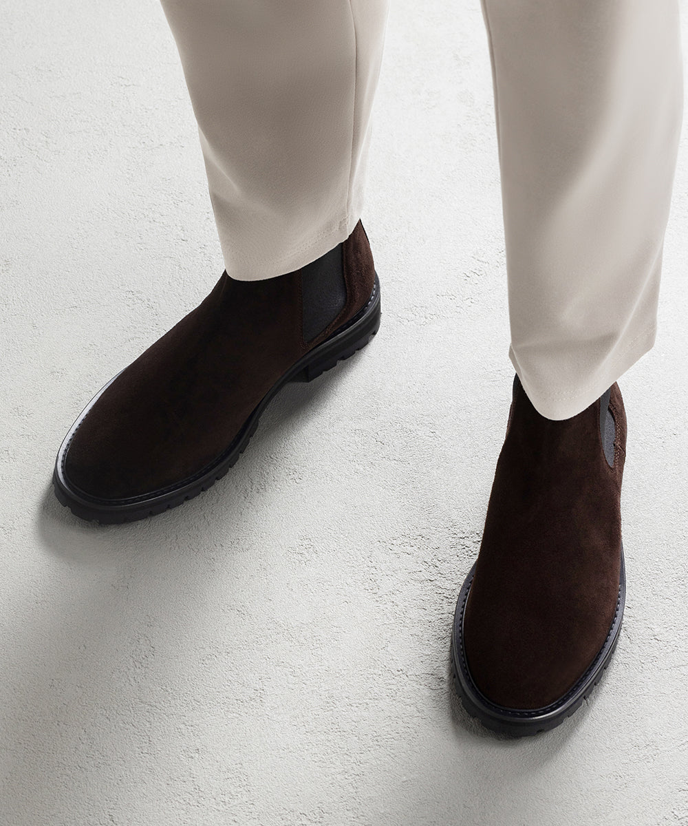 CB 01 Rugged Suede Chocolate