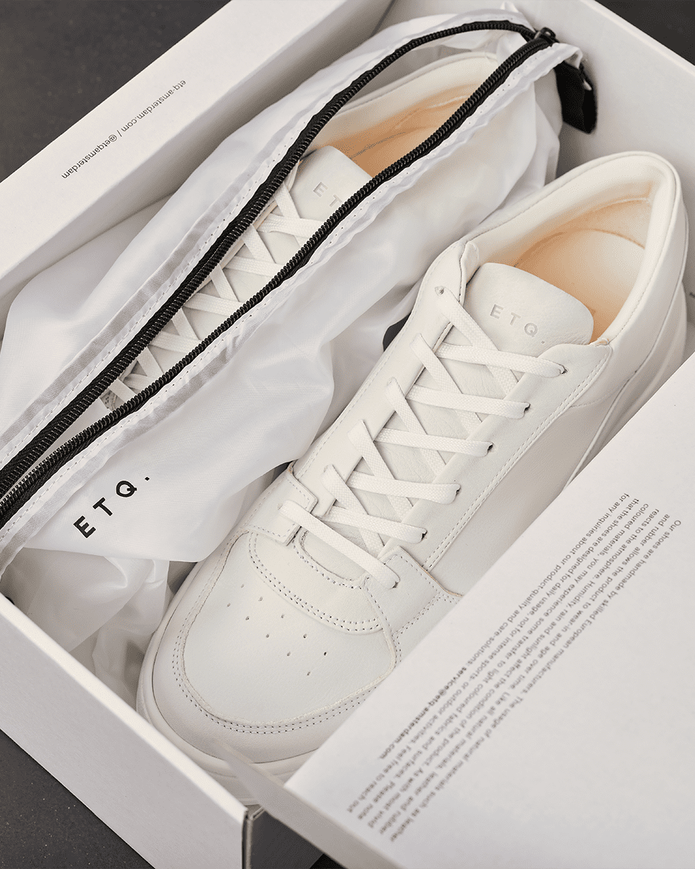 LT 03 Premium Nappa White