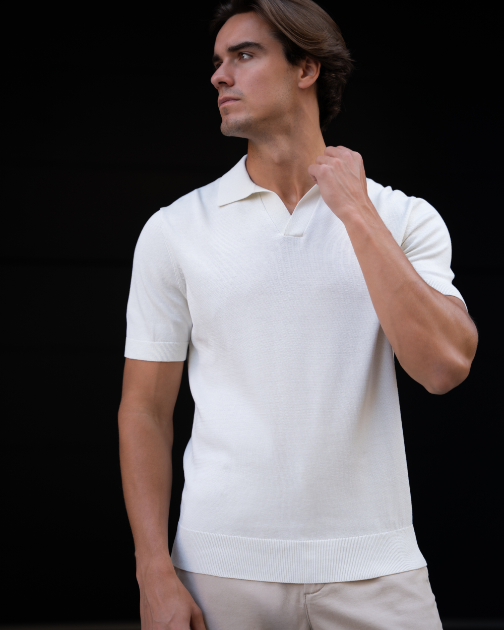 PO 05 Tailored Buttonless Off White