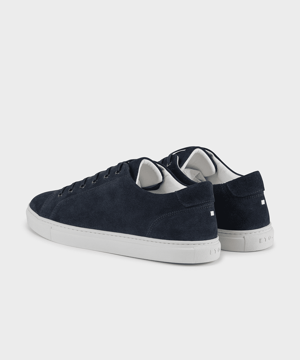 LT 01 Court Lite Suede Navy Blue