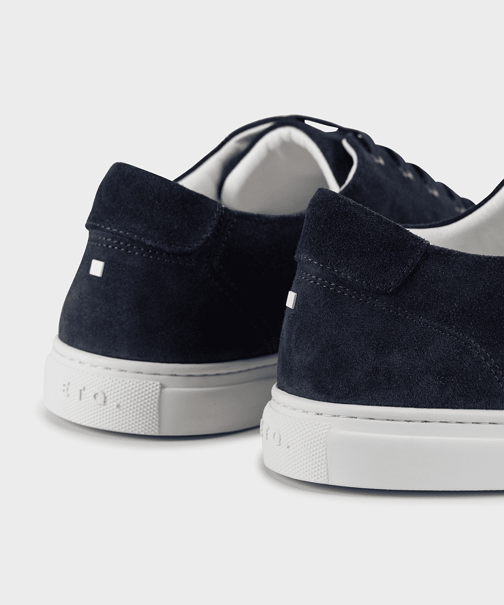 LT 01 Court Lite Suede Navy Blue