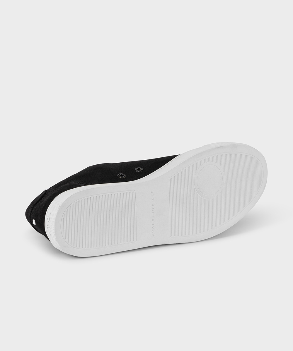 LT 01 Court Lite Suede Jet Black