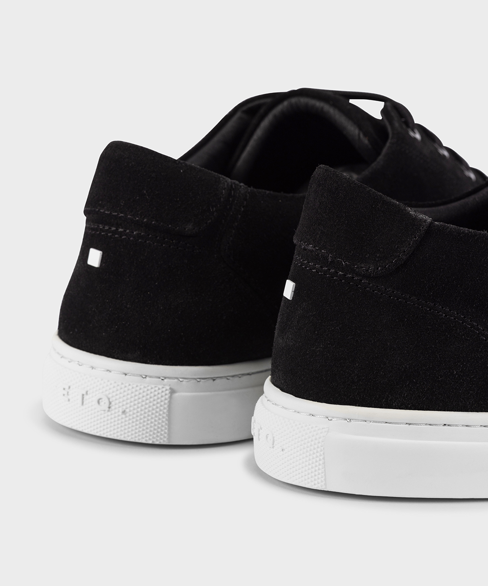 LT 01 Court Lite Suede Jet Black
