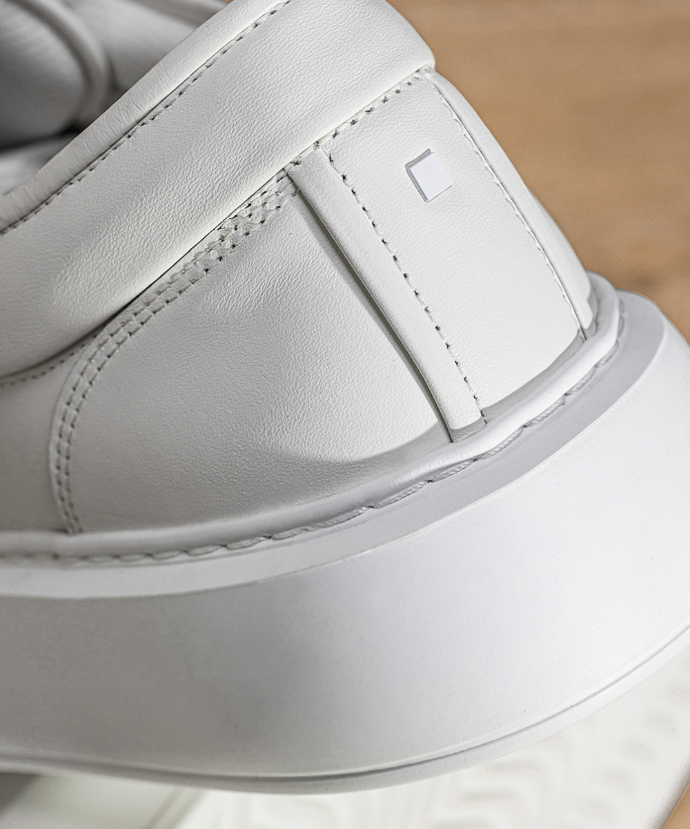 LT 01 Platform Premium Nappa White