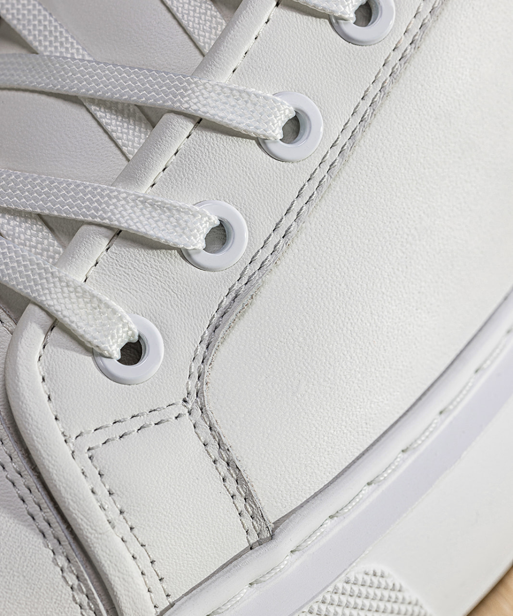 LT 01 Platform Premium Nappa White