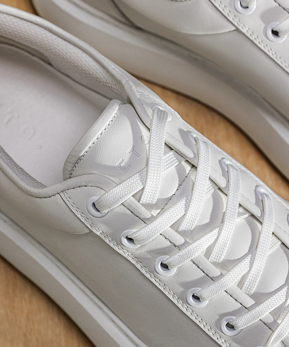 LT 01 Platform Premium Nappa White