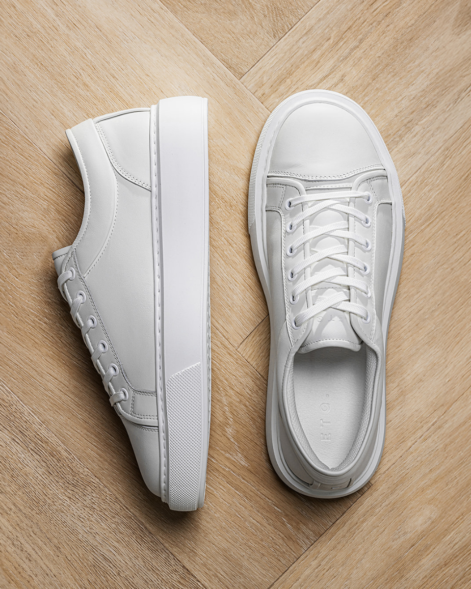 LT 01 Platform Premium Nappa White