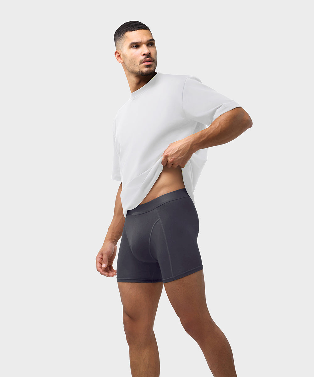 Boxer Shorts 6-Pack Anthracite