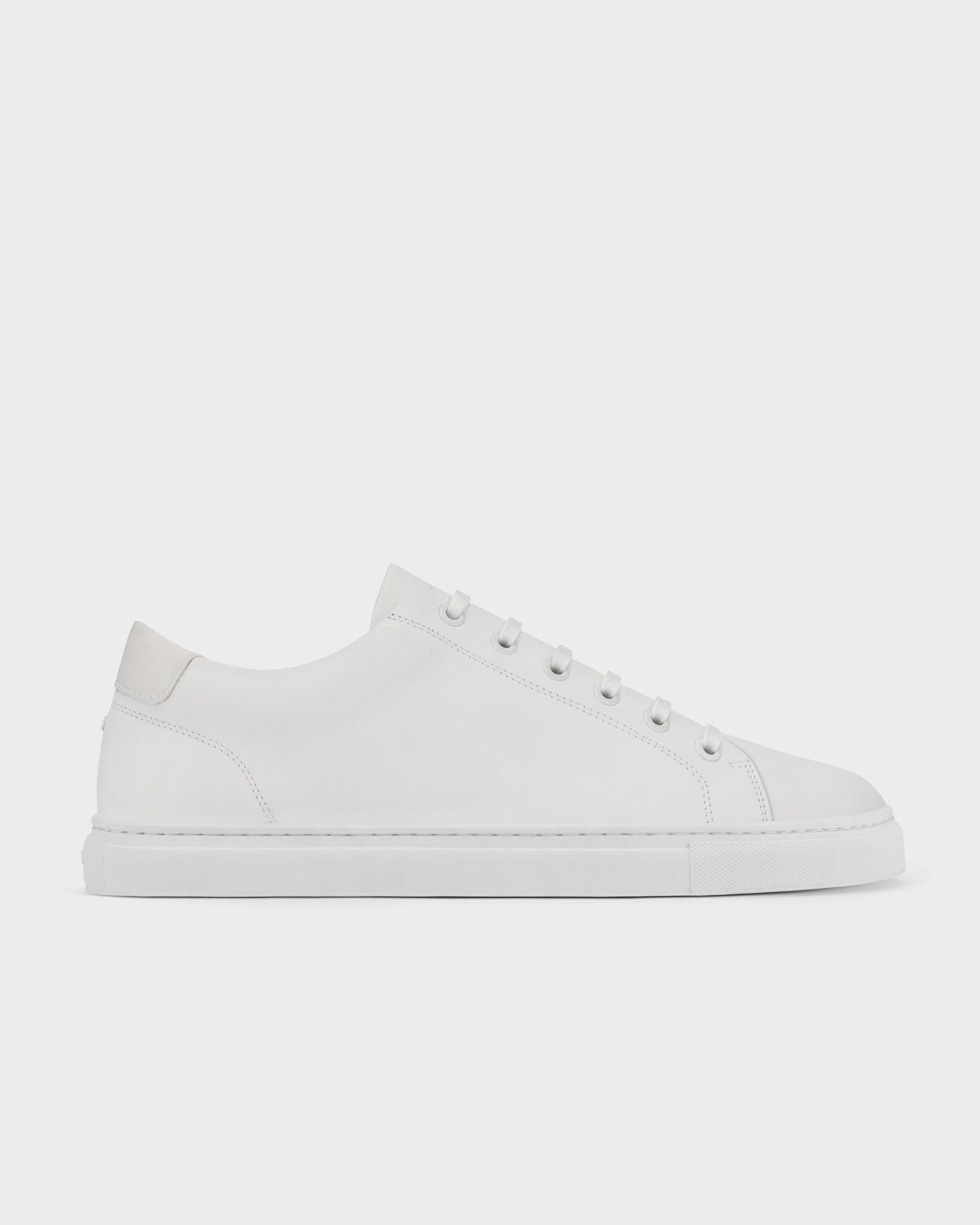 White nappa leather sneakers for men - LT 01 Court Lite Premium Nappa White - ETQ Amsterdam
