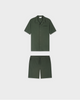 Jacquard Forest Green Set