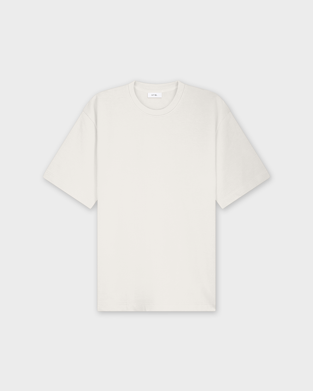 TS 01 Essence Oversized Heavyweight Off White 2.0 – bílé tričko ze strečové bavlny