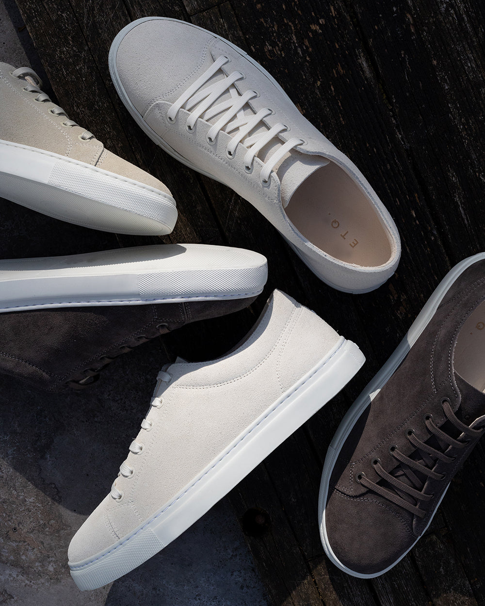 LT 01 Premium Suede Stone Grey