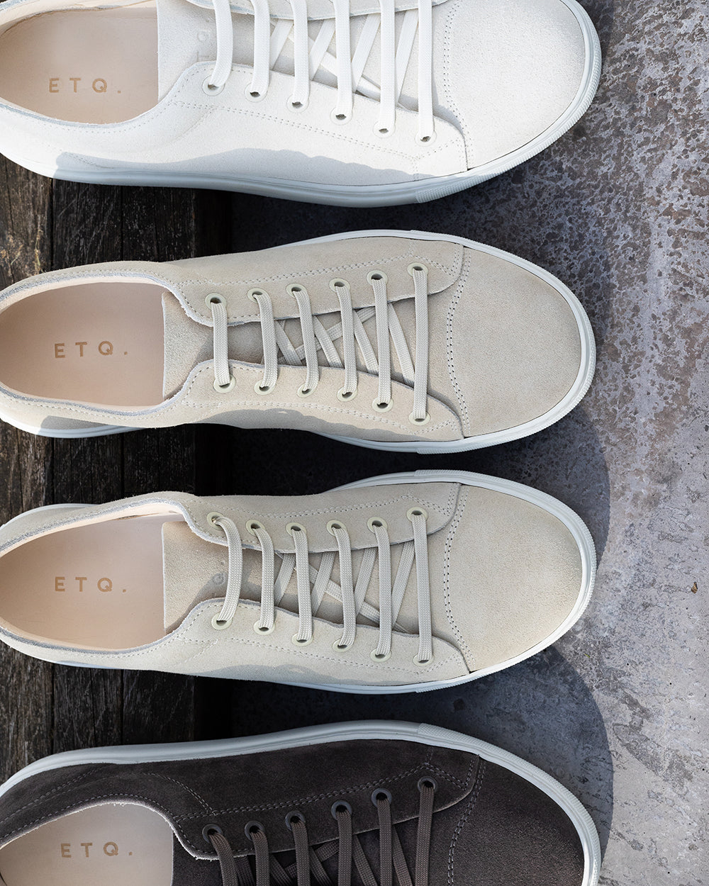 LT 01 Premium Suede White Sand
