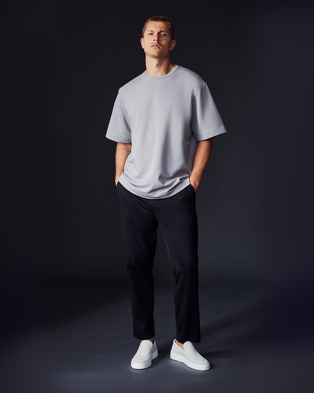 TS 01 Essence Oversized Ash Grey
