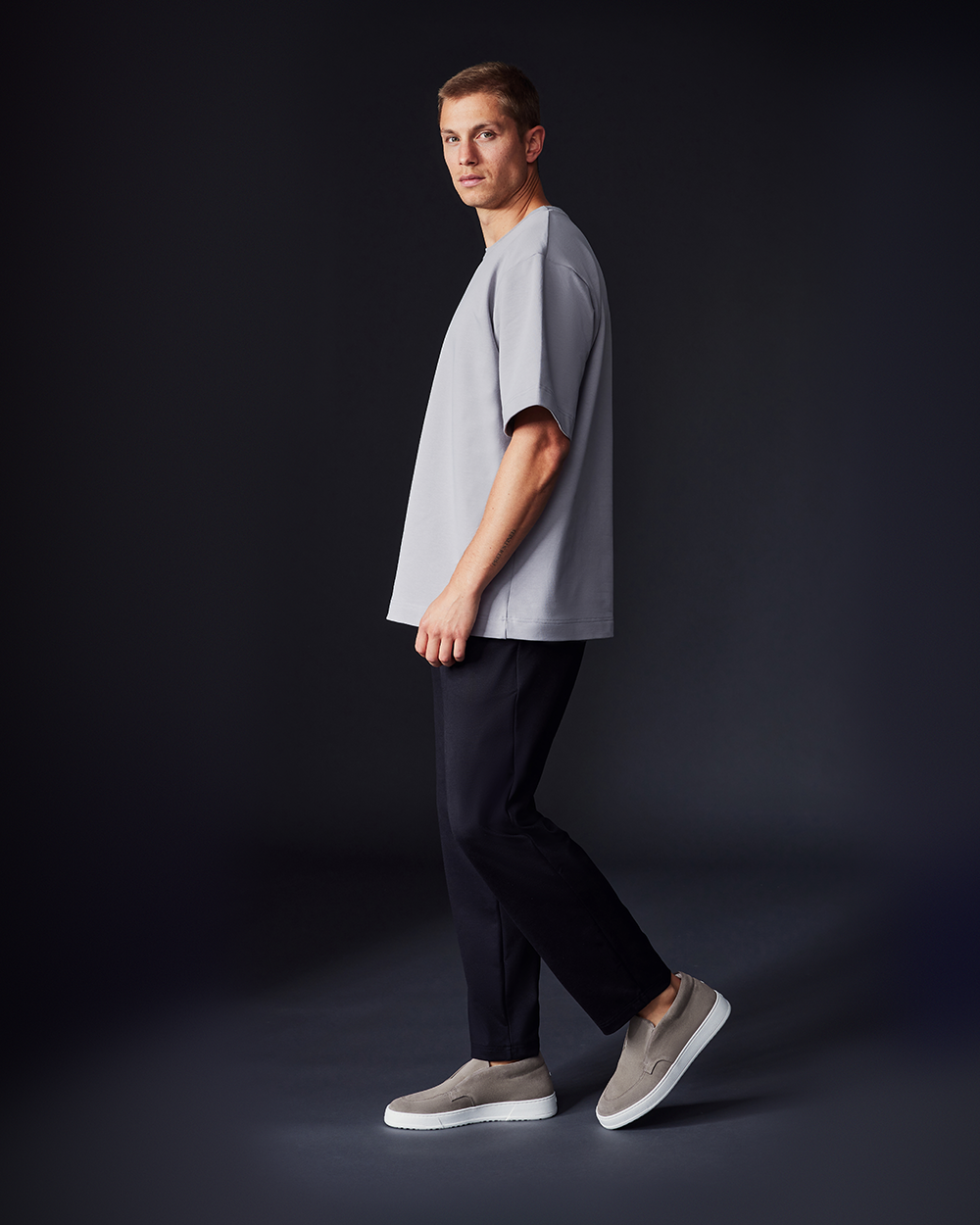 TS 01 Essence Oversized Ash Grey