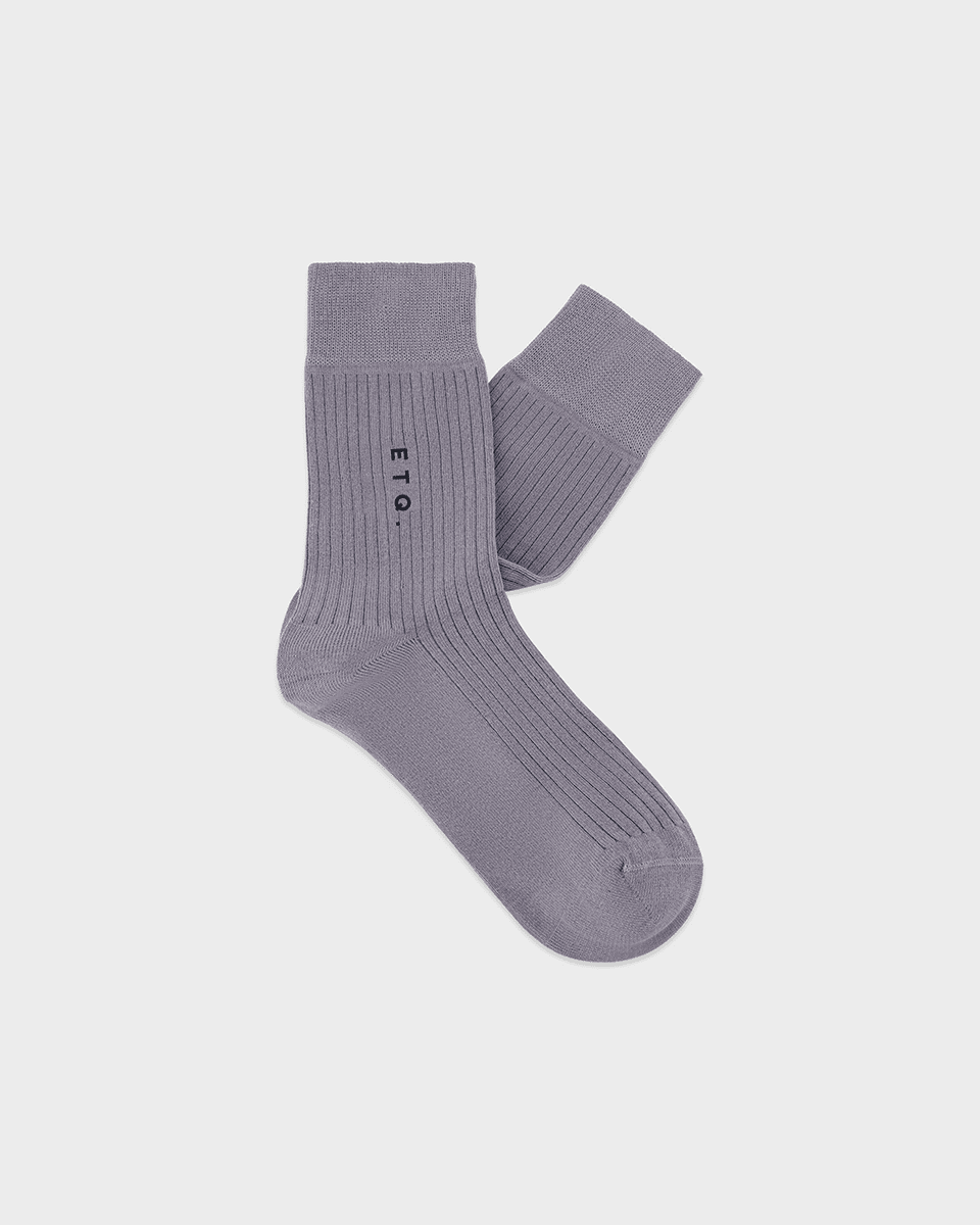 Logo Socks 3-Pack Grey – socks in grey bamboo