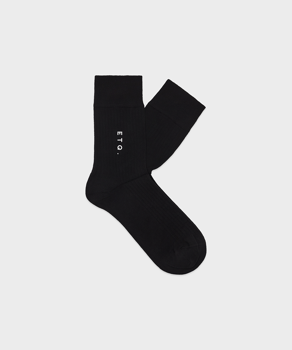 Logo Socks 9-Pack Black