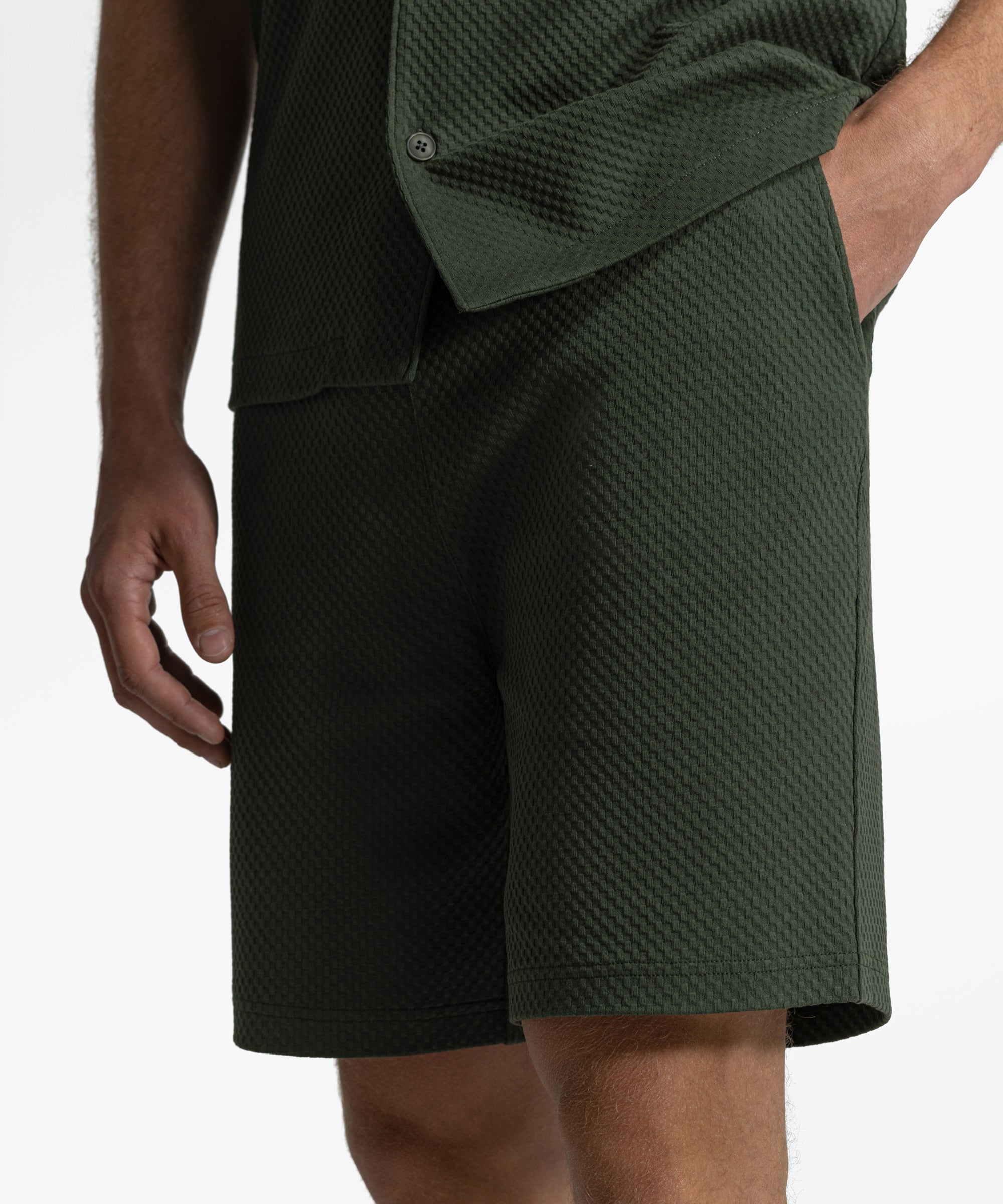 ST 02 Jacquard Forest Green