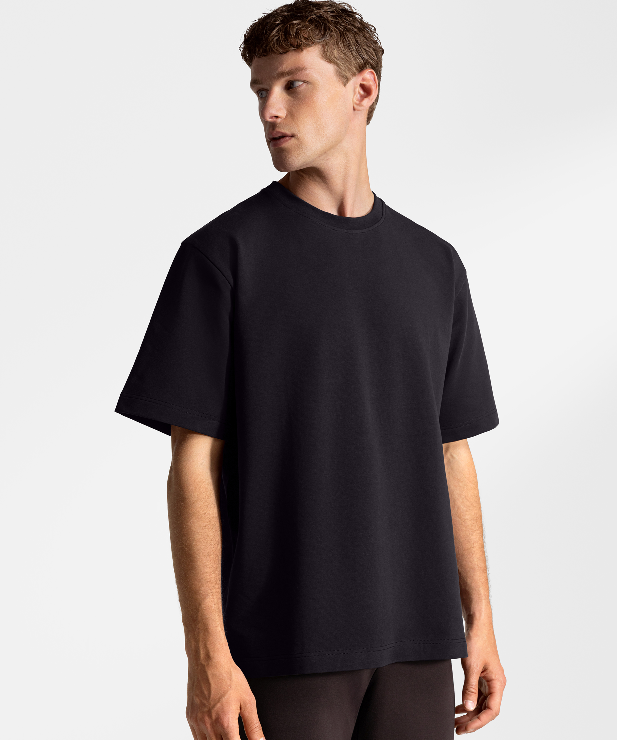 TS 01 Essence Oversized Heavyweight Black 2.0