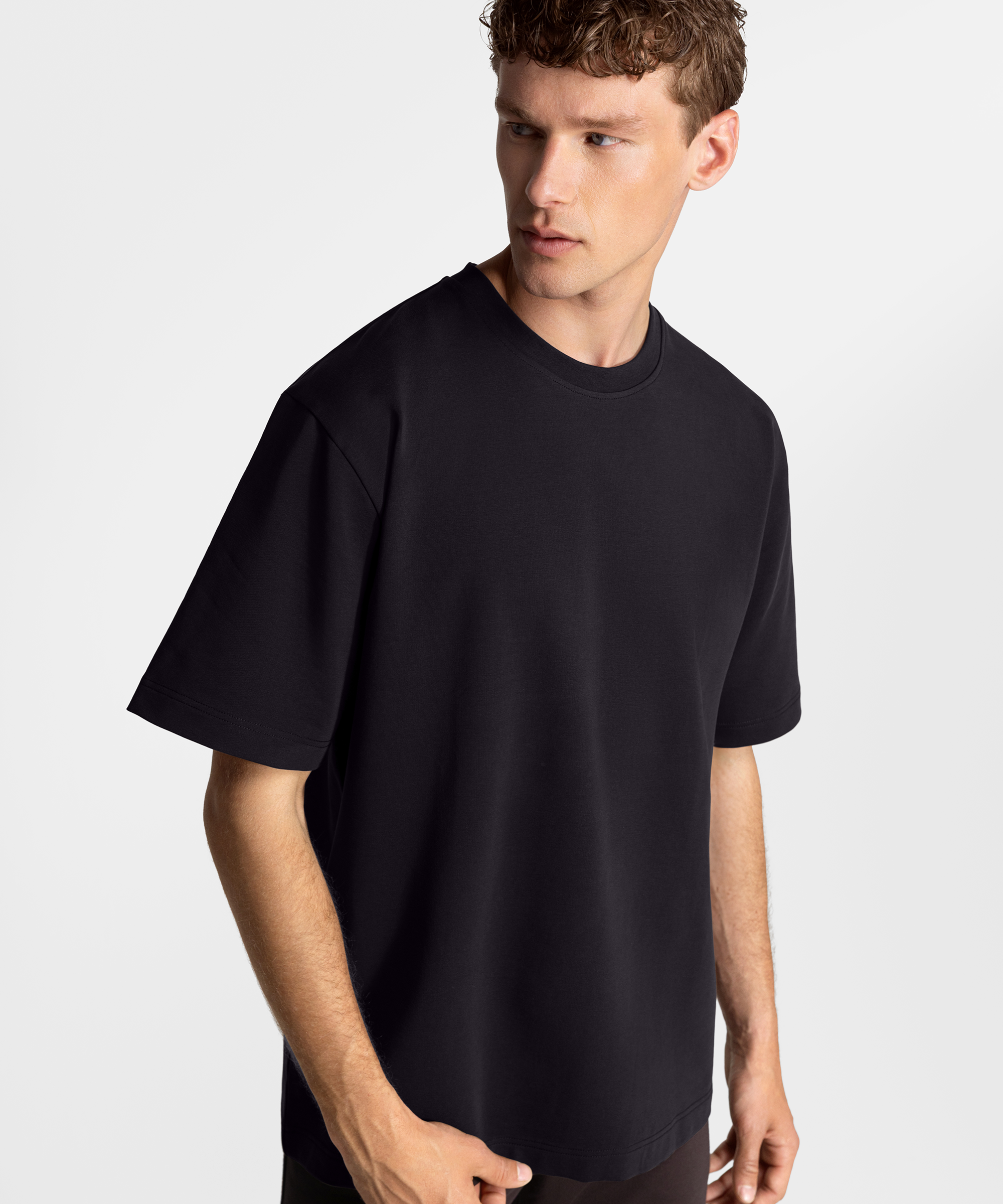 TS 01 Essence Oversized Heavyweight Black 2.0