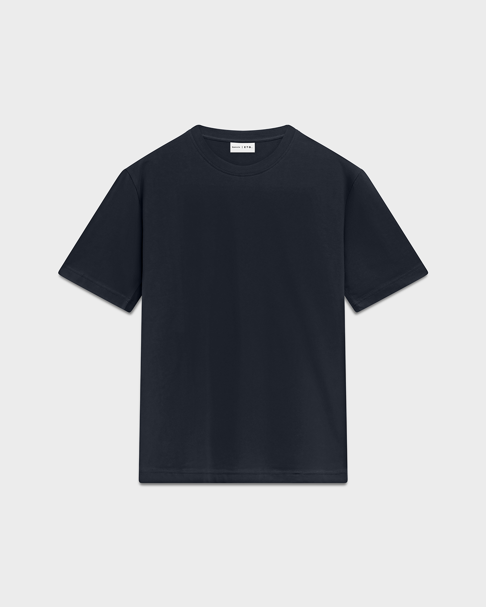 TS 01 Essence Oversized Lightweight Blueberry 2.0 – modré tričko z bavlněného žerzeje