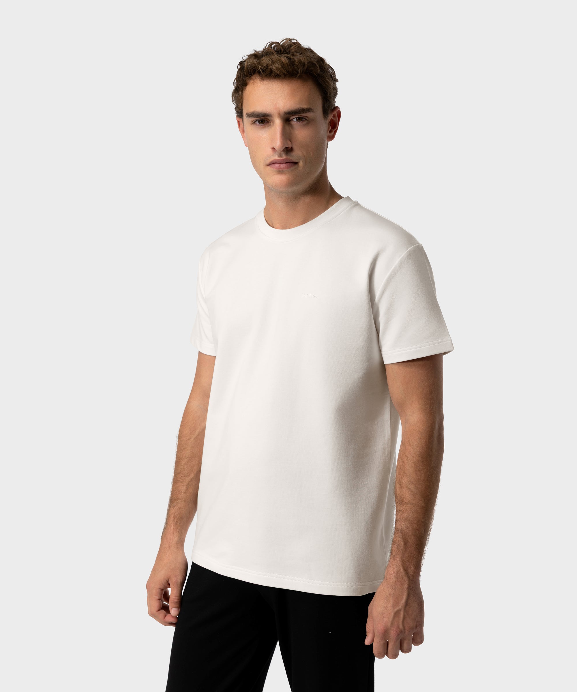 TS 02 Marked Regular Heavyweight Off White