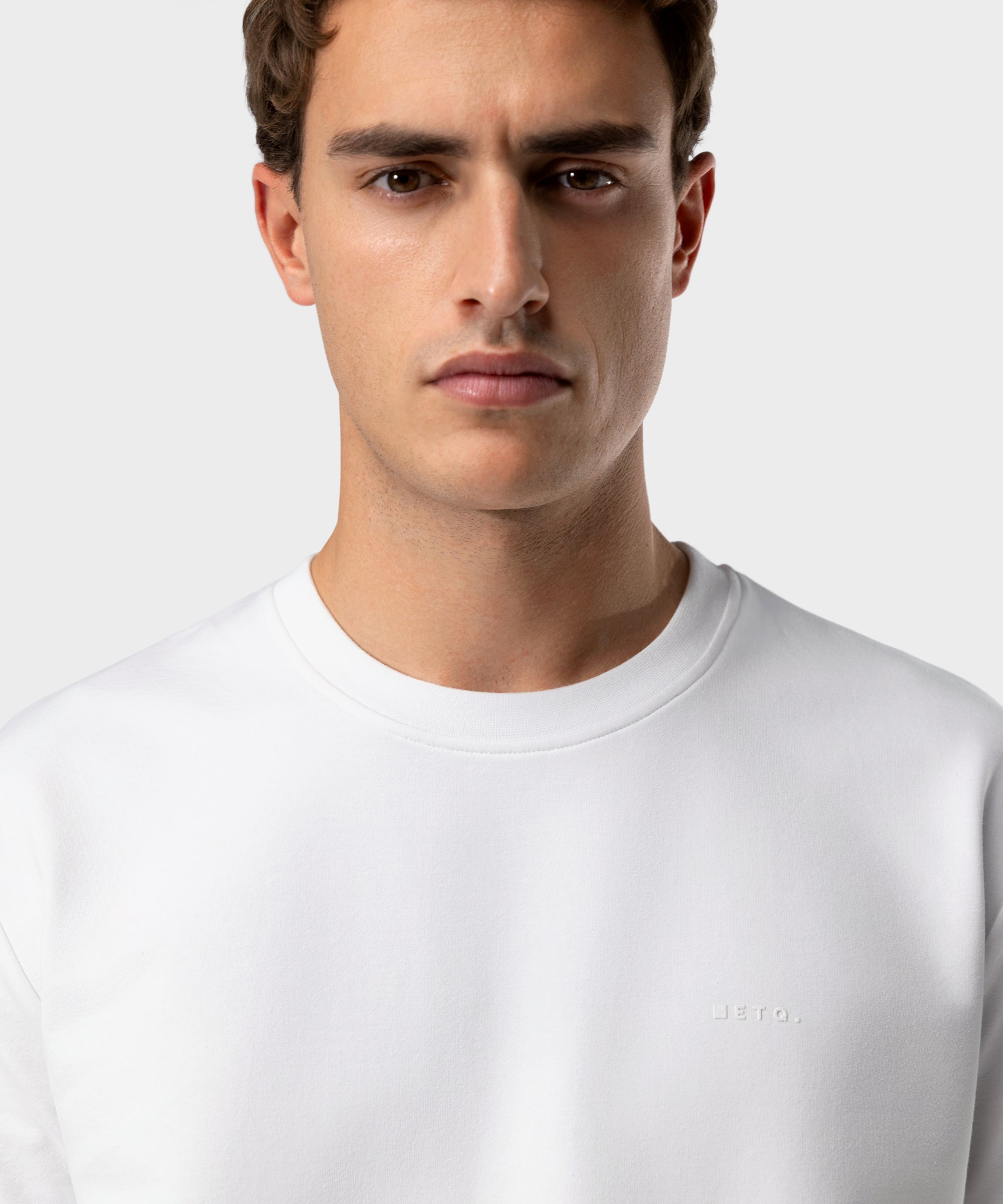 TS 02 Marked Oversized Heavyweight White