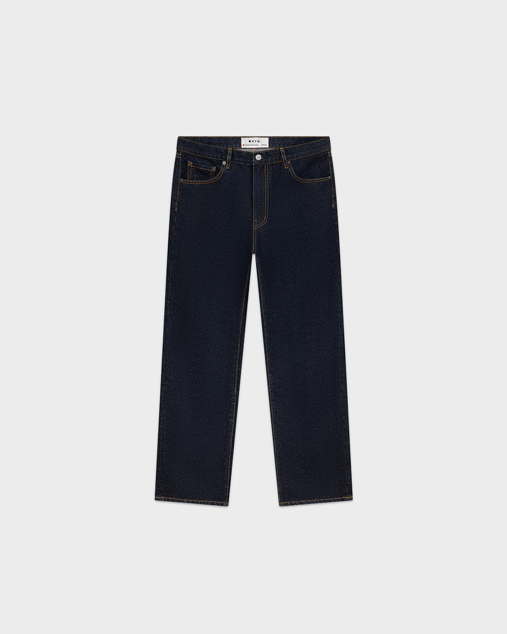 JD 01 Straight Indigo – jeans in blue Japanese denim