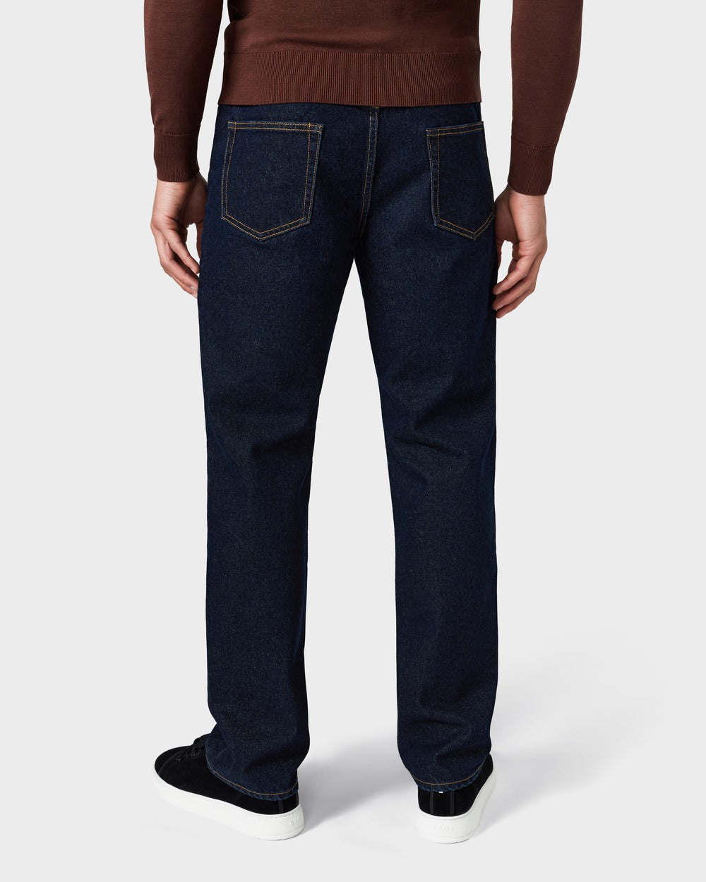 JD 01 Straight Indigo – jeans in blue Japanese denim, photo 3