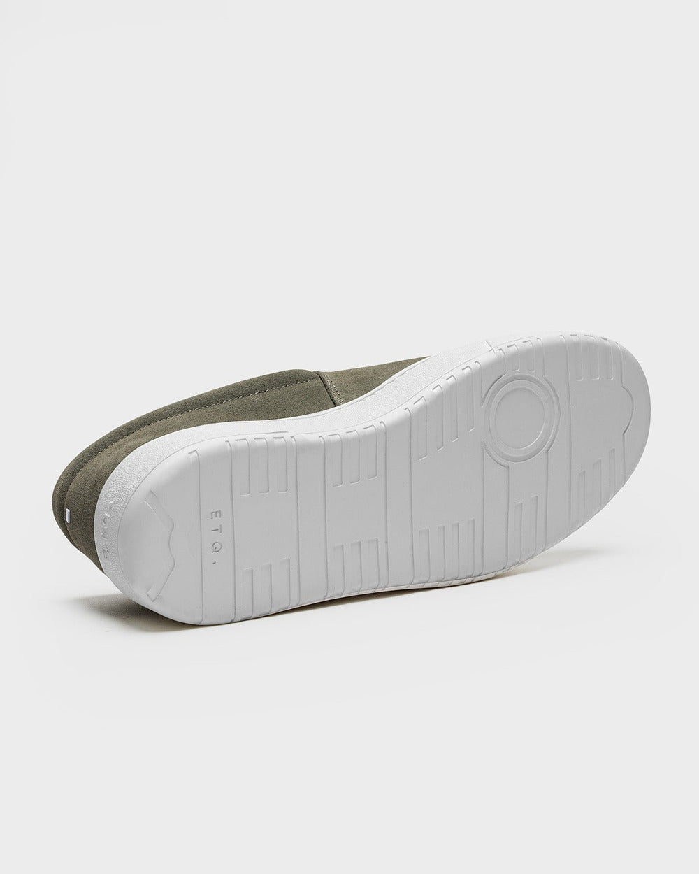 LS 01 Suede Vetiver Green – loafers in green suede, photo 11