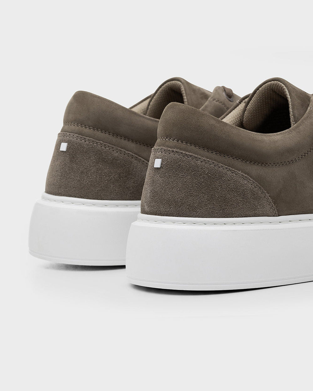 LT 02 Platform Nubuck Desert Taupe – platform sneakers in taupe nubuck leather, photo 10