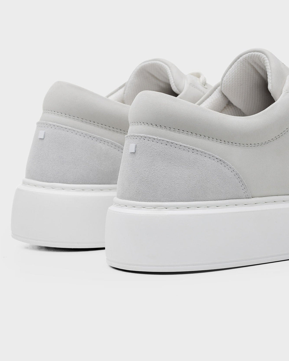 LT 02 Platform Premium Nappa White – platform sneakers in white nappa leather, photo 5