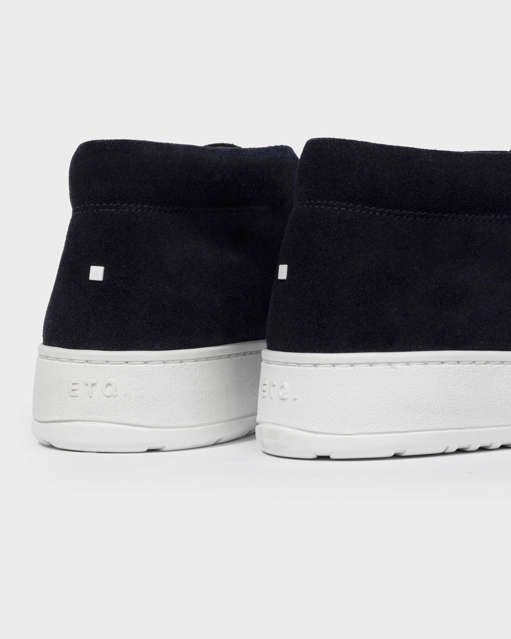 ML 01 Suede Blueberry – mid loafers in blue suede, photo 7