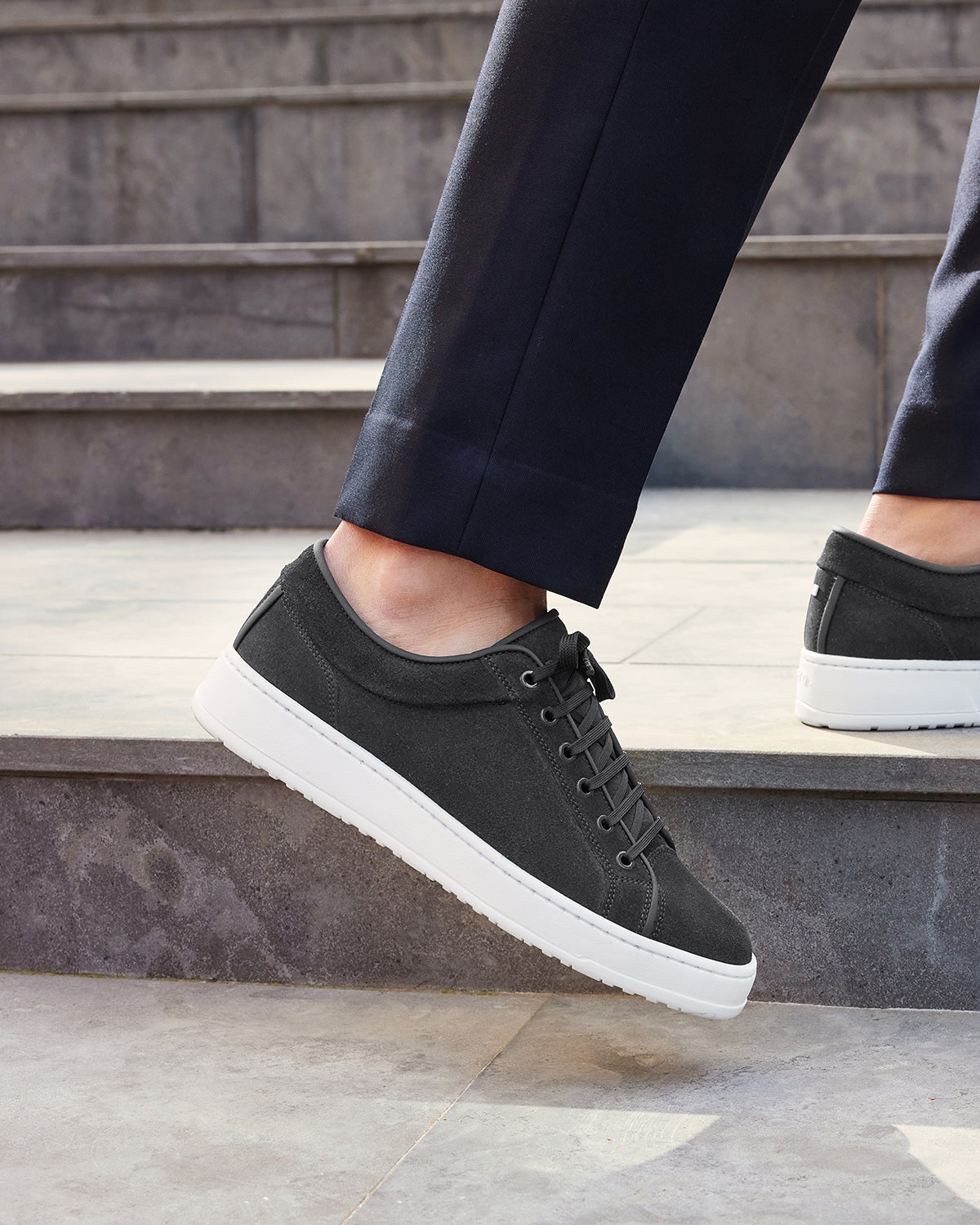 LT 01 Shades Suede Steel Grey