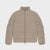 JC 02 Puffer Marked Desert Taupe – puffer jacket in taupe Technical Weave