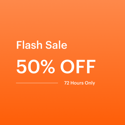 Flash Sale - 72 Hours