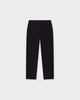 TP 05 Pleated Wide Black – pantalon à pinces noir en Technical Drape Weave