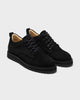 ETQ LB 01 Suede All Black low hiking boot, angled profile