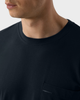 TS 01 Pocket Regular Lightweight Blueberry – sininen t-paita puuvillajerseystä, kuva 5