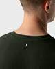 TS 01 Essence Regular Lightweight Forest Green 2.0 – t-shirt vert en jersey de coton, photo 5