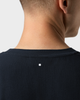 TS 01 Essence Regular Lightweight Blueberry 2.0 – blå t-skjorte i bomullsjersey, bilde 5