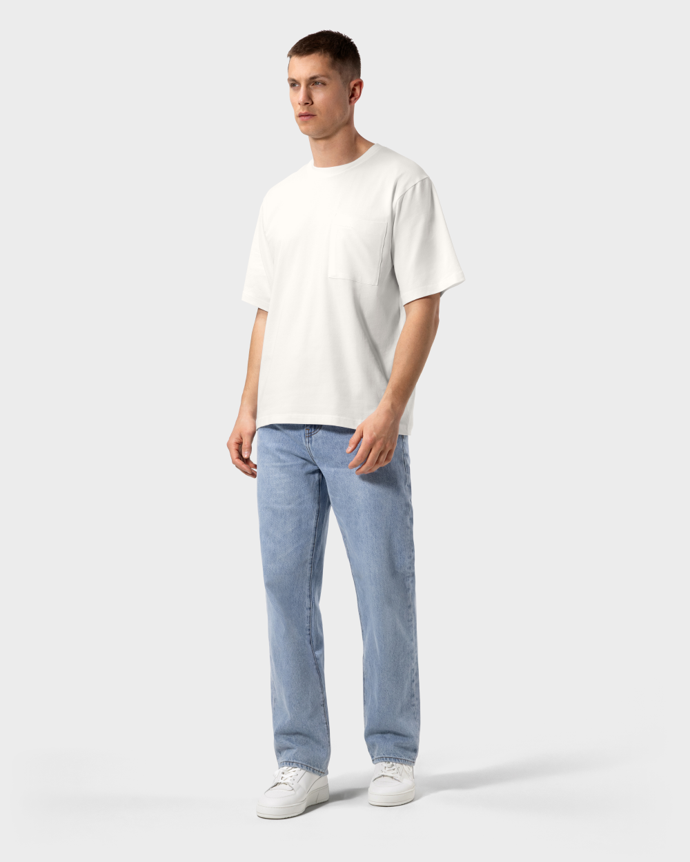 TS 01 Essence Oversized Pocket Lightweight Off White