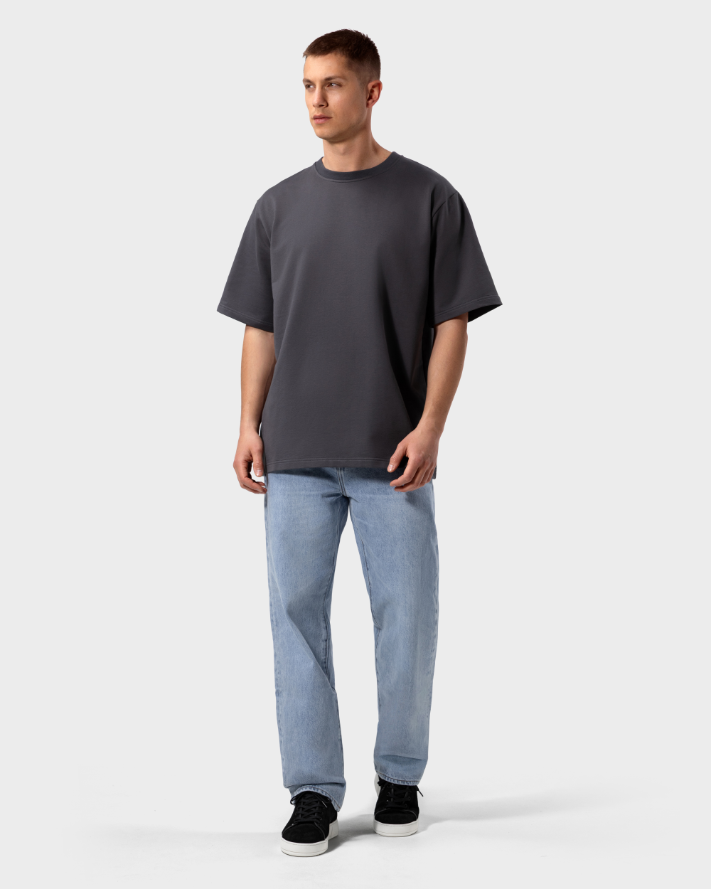 TS 01 Essence Oversized Heavyweight Anthracite 2.0