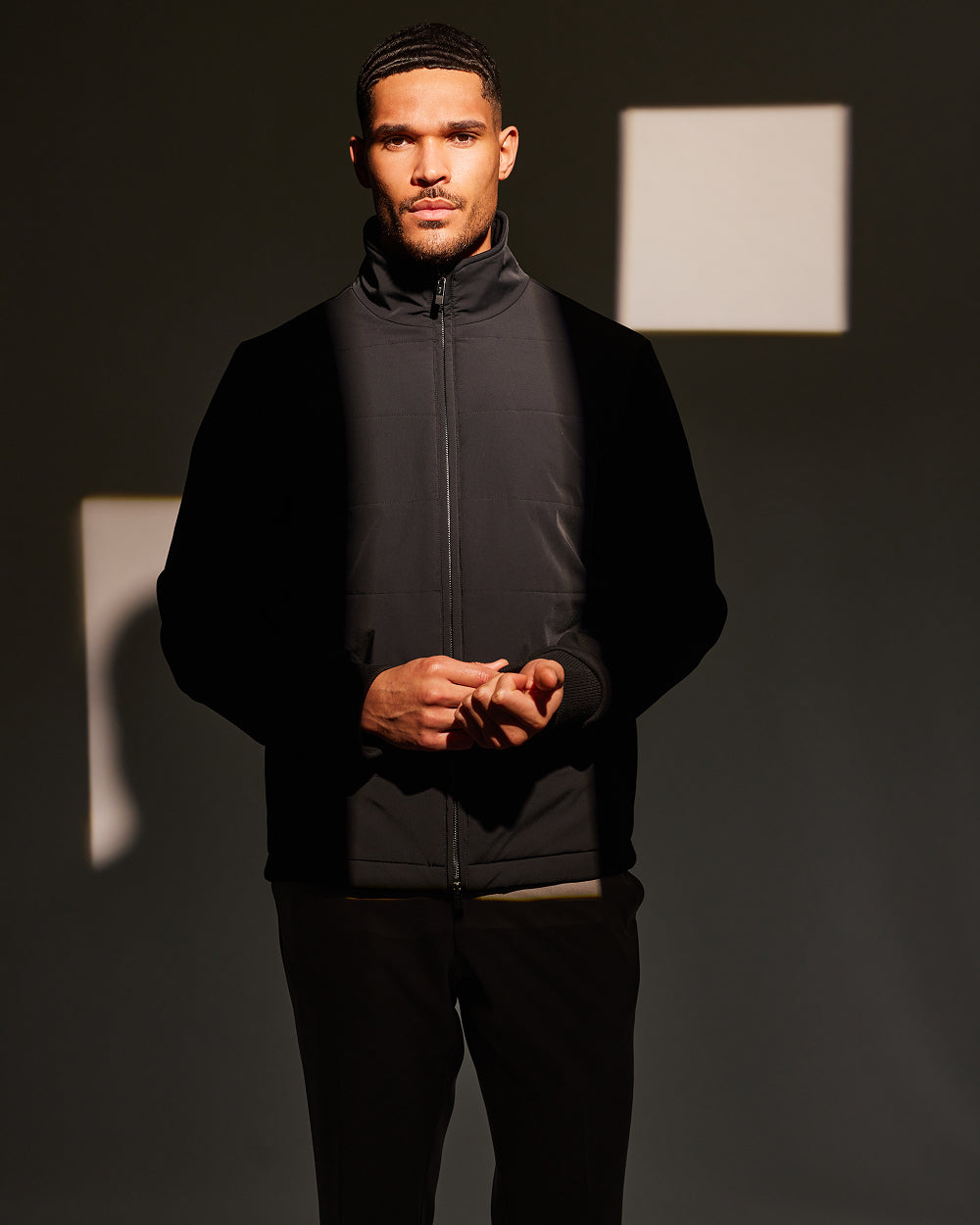 JC 05 Hybrid Blouson Black
