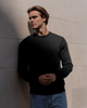 SW 04 Tailored Crewneck Black