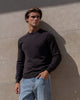 SW 04 Tailored Crewneck Dark Fig