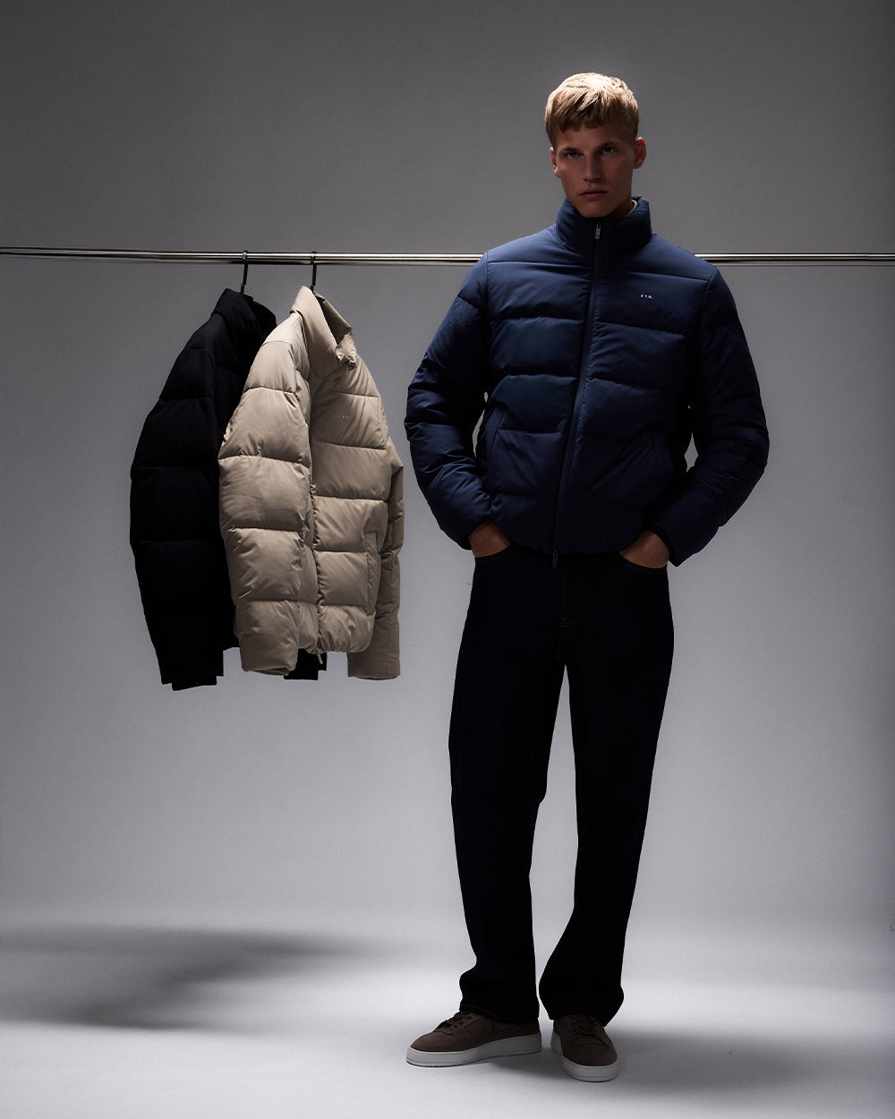 JC 02 Puffer Marked Blueberry