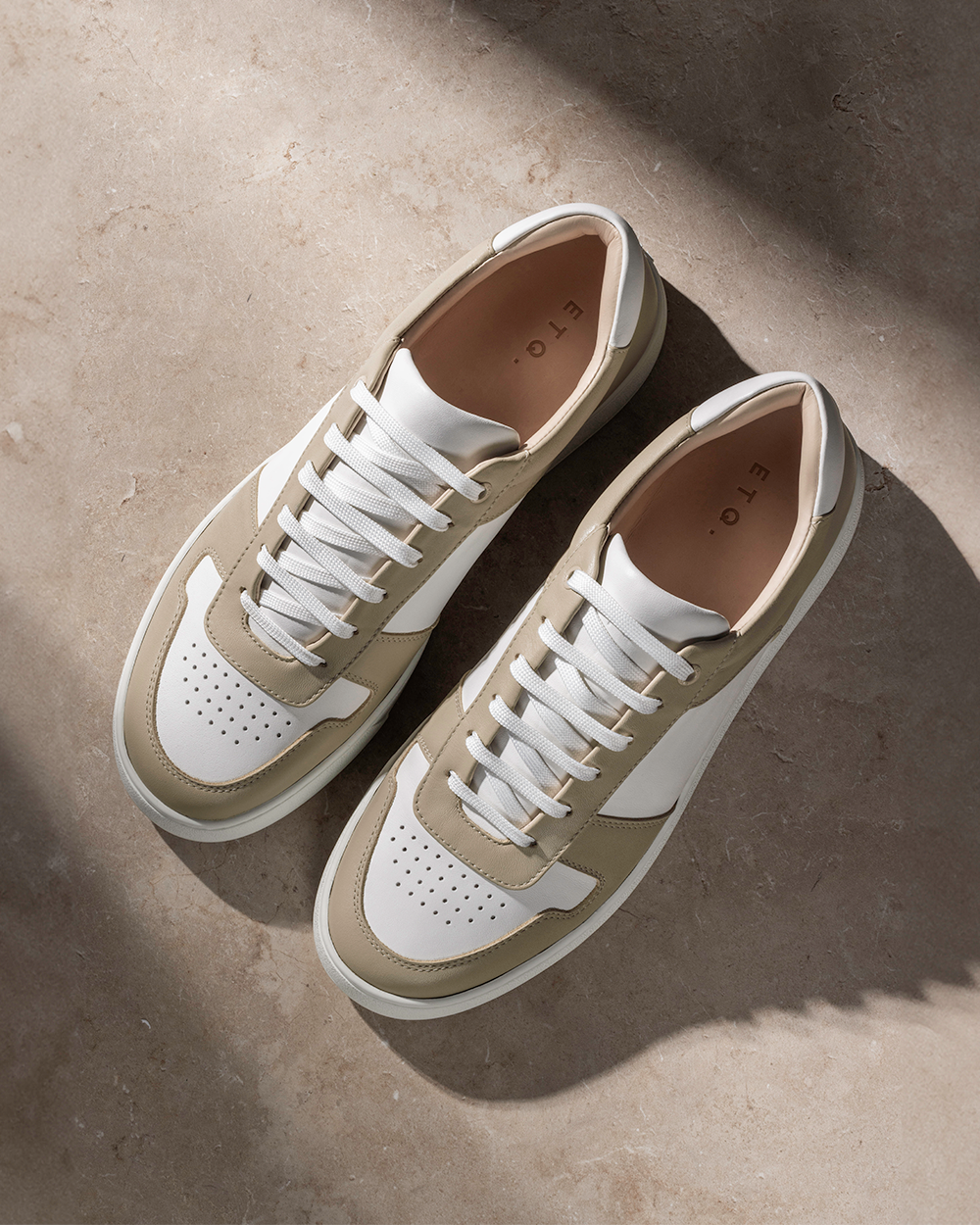 LT 07 Premium Nappa White / Sand