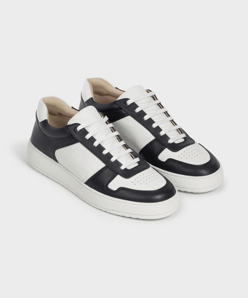 LT 07 Premium Nappa White / Blueberry